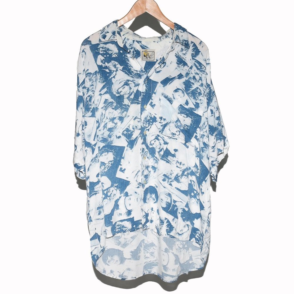 Vintage Refugee Kids Hawaiin Shirt